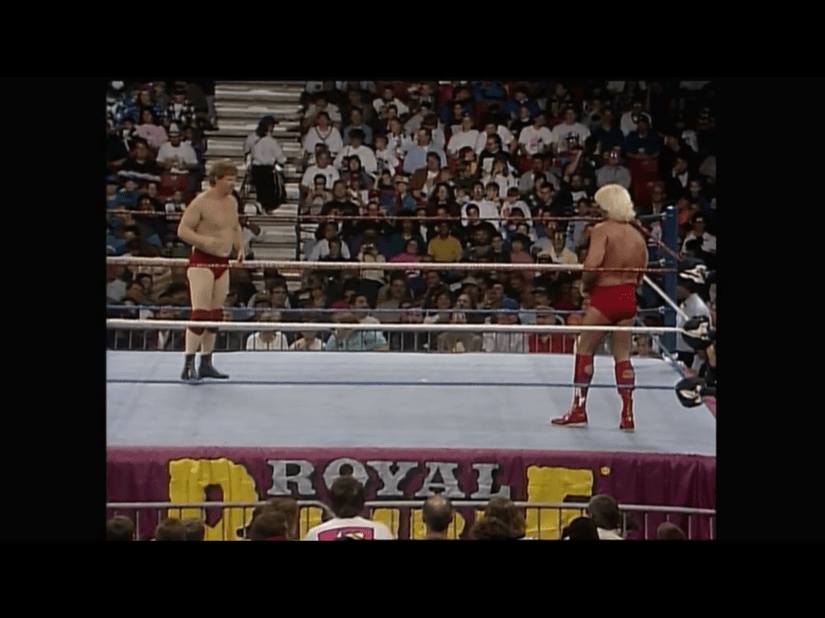 Royal Rumble 1993 - Flair & Backlund