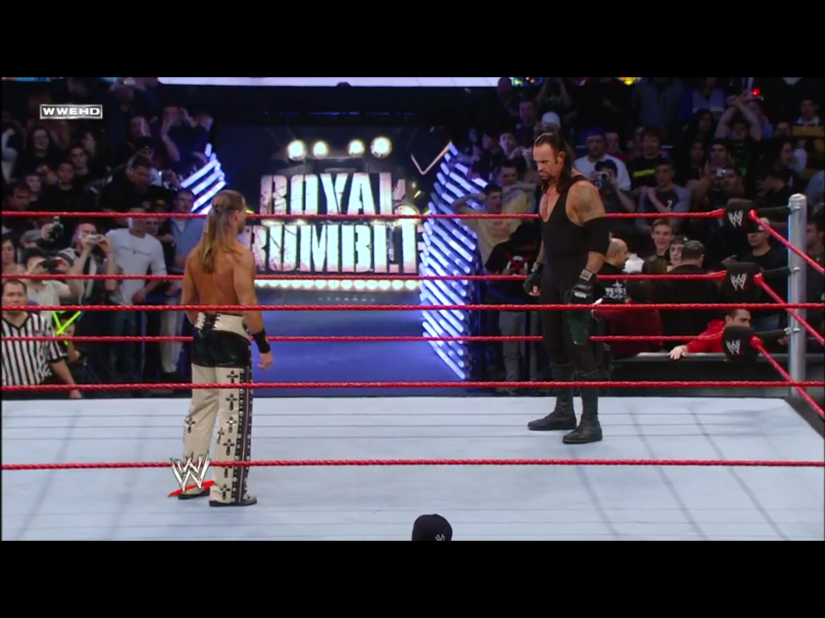 Royal Rumble 2008 - Shawn Michaels & Undertaker